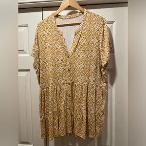 Unbranded plus size knit top.